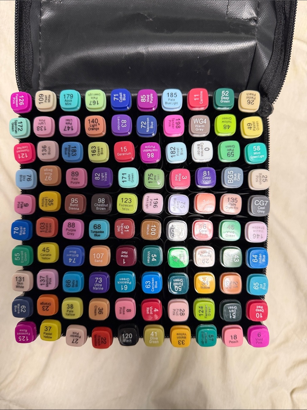NWOT Assorted Dual-Tip Alcohol Markers - Multi Color Set Of 100